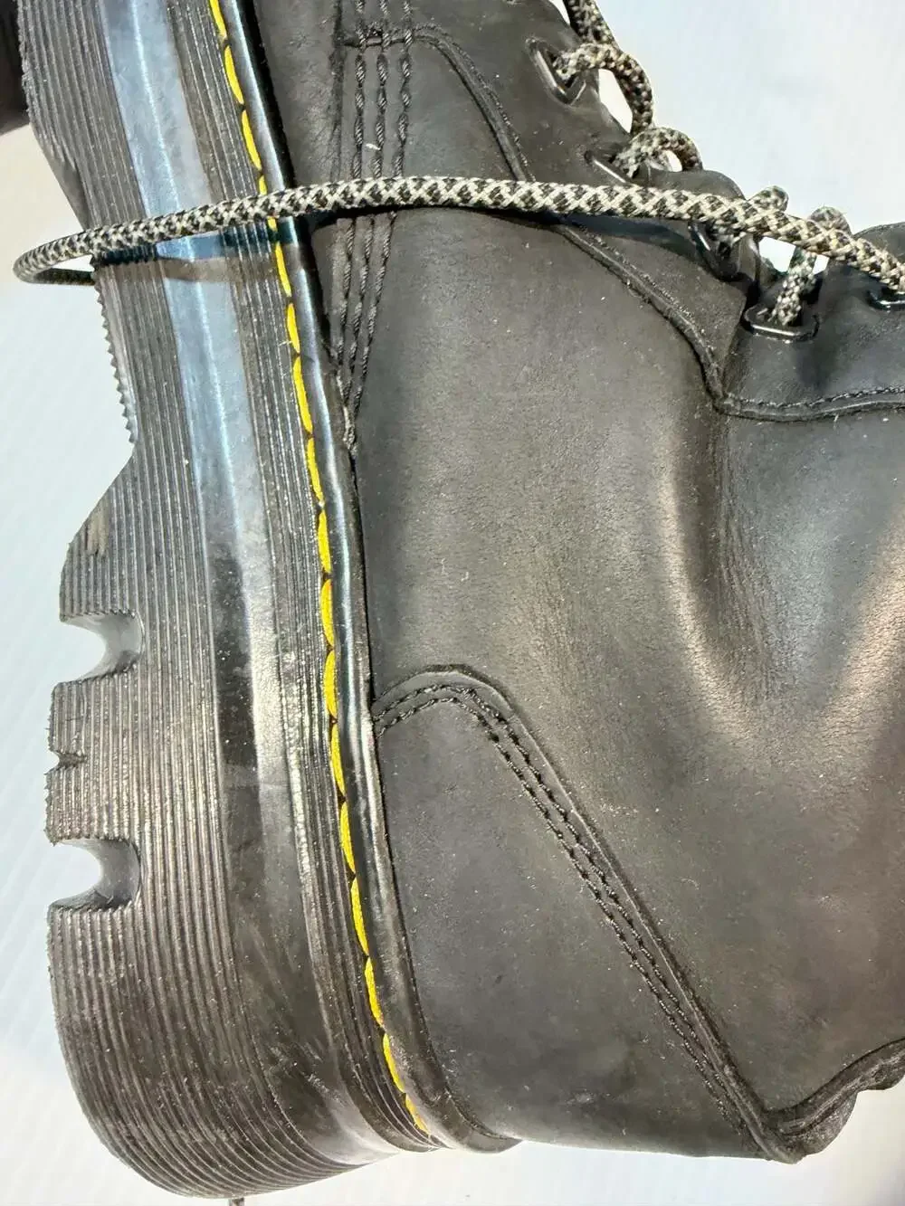 Dr. Martens Tarik Leather Boots Black Men’s US 10 EU 43 Combat Utility